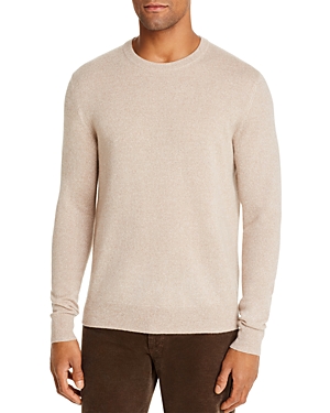 Shop The Men's Store At Bloomingdale's Cashmere Crewneck Sweater - 100% Exclusive In Oatmeal
