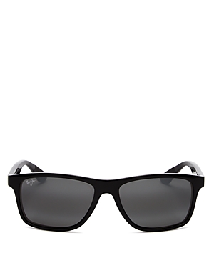 Maui Jim Onshore Polarized Rectangular Sunglasses, 58mm