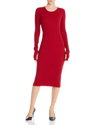 Helmut Lang - Ribbed Midi Dress