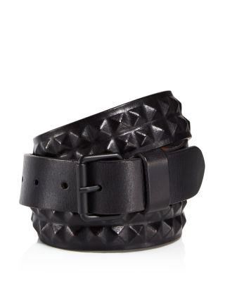 all saints leather belt