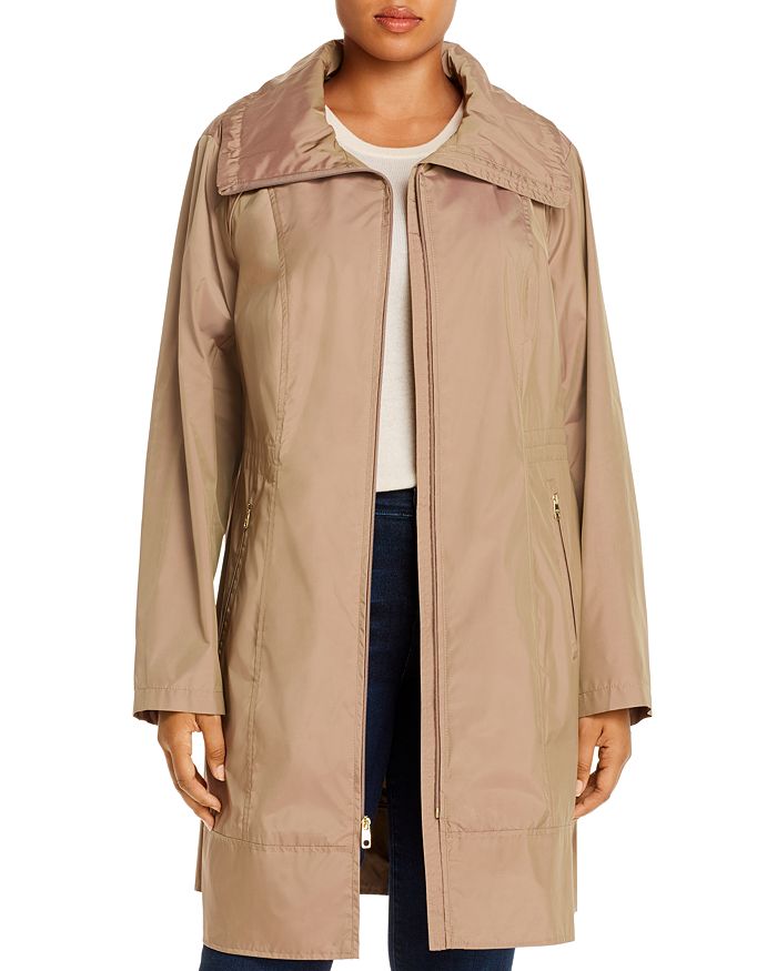 Cole Haan Plus Packable Anorak In Champagne
