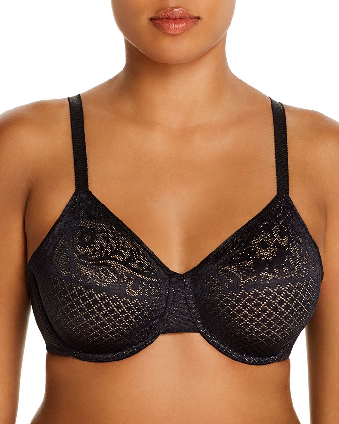 Visual Effects Unlined Underwire Minimizer Bra