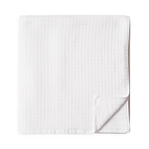 Uchino Waffle Knit Bath Towel In White