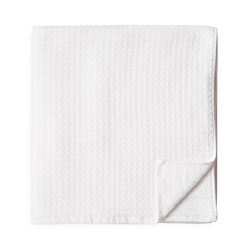 Uchino Waffle Twist Bath Towel In White