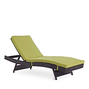 Shop Modway Convene Outdoor Patio Chaise In Peridot