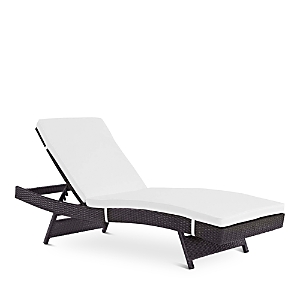 Modway Convene Outdoor Patio Chaise In White