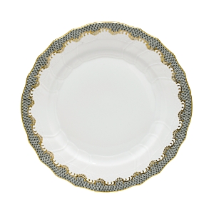 Herend Fishscale Dinner Plate In White