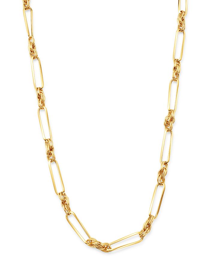 Bloomingdale's Oval Link Necklace In 14k Yellow Gold, 18 - 100% Exclusive