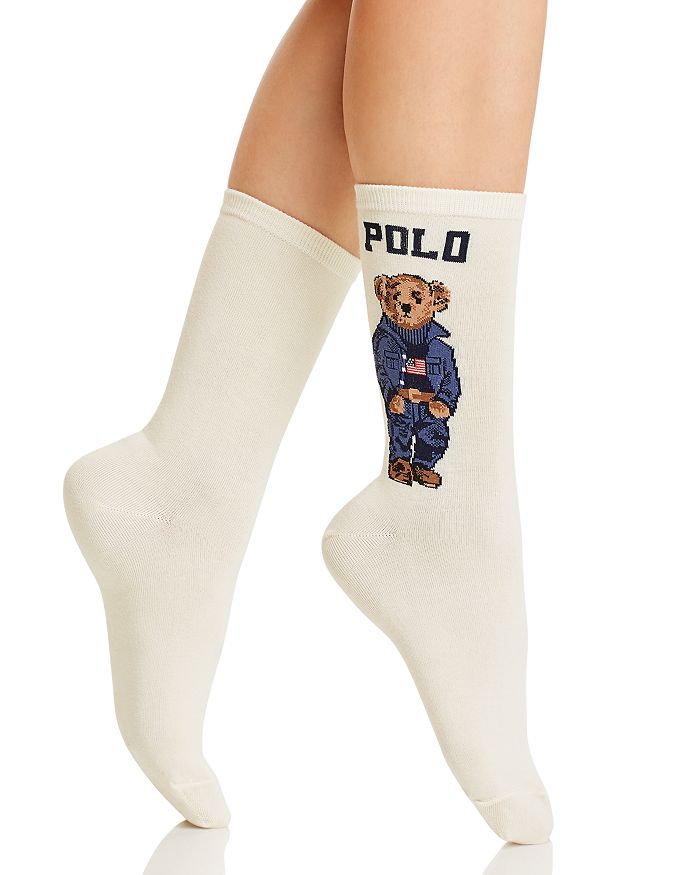 Ralph Lauren Americana Bear Socks