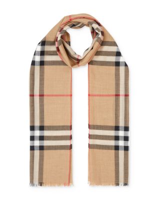 burberry print shawl