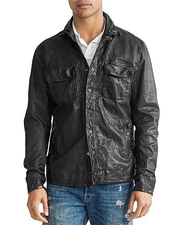 Polo Ralph Lauren CPO Leather Jacket | Bloomingdale's