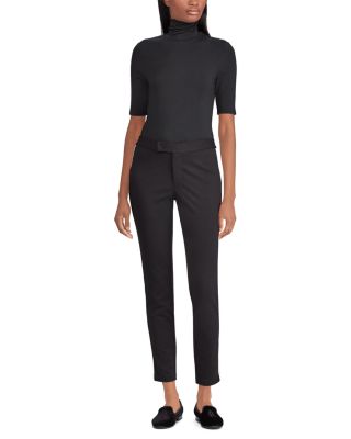 Elbow-Sleeve Turtleneck