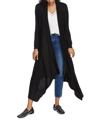 long black duster cardigan sweater