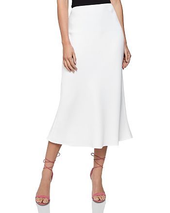 REISS Remy A-Line Midi Skirt | Bloomingdale's