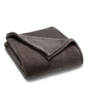 Vellux Faux Sheared Mink Blanket, Full/queen In Walnut Brown