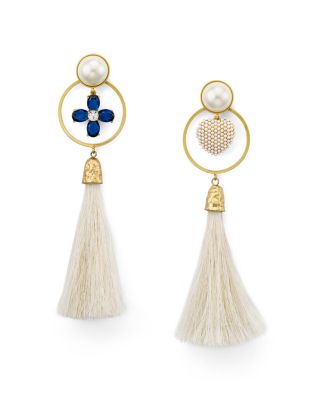 Tory Burch Black and Gold Horse Hair Tassel Tory Burch | Jewelry | Tory Burch Black Horsehair Tassel  main image 2