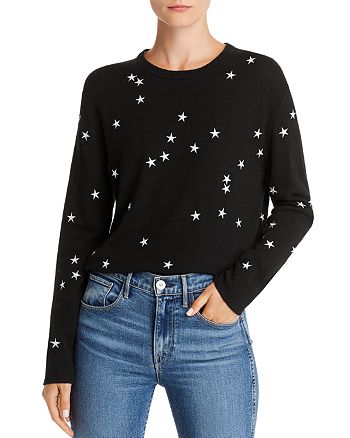 Ramona Embroidered Star Sweatshirt Bloomingdales Women Clothing Sweaters Sweatshirts 