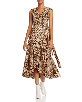 rebecca taylor leopard dress