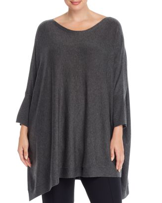 Eileen Fisher Plus Poncho Sweater | Bloomingdale's