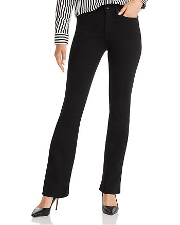 Rag Bone Nina High Rise Boot Jeans In No Fade Black Bloomingdale S