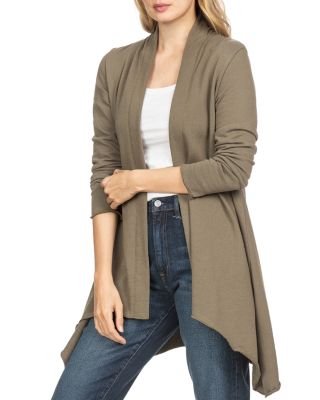 high low cardigan sweater