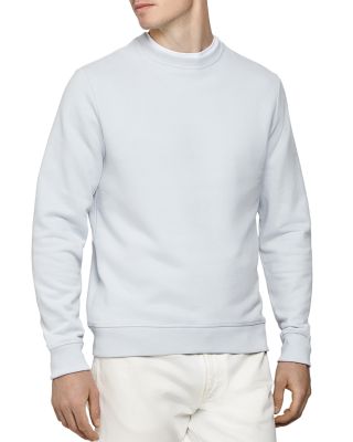 light blue crewneck sweatshirt