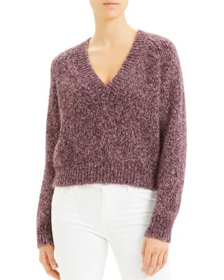 alpaca v neck sweater