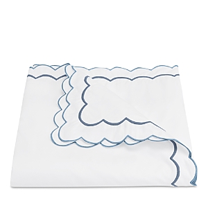 Matouk India Cotton Duvet Cover In Hazy Blue