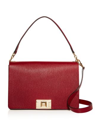 Furla Mimi Medium Leather Shoulder Bag | Bloomingdale's