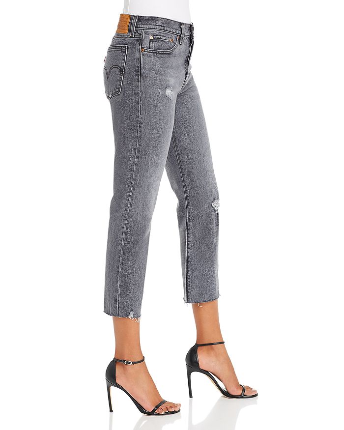 levi's wedgie straight crop jeans