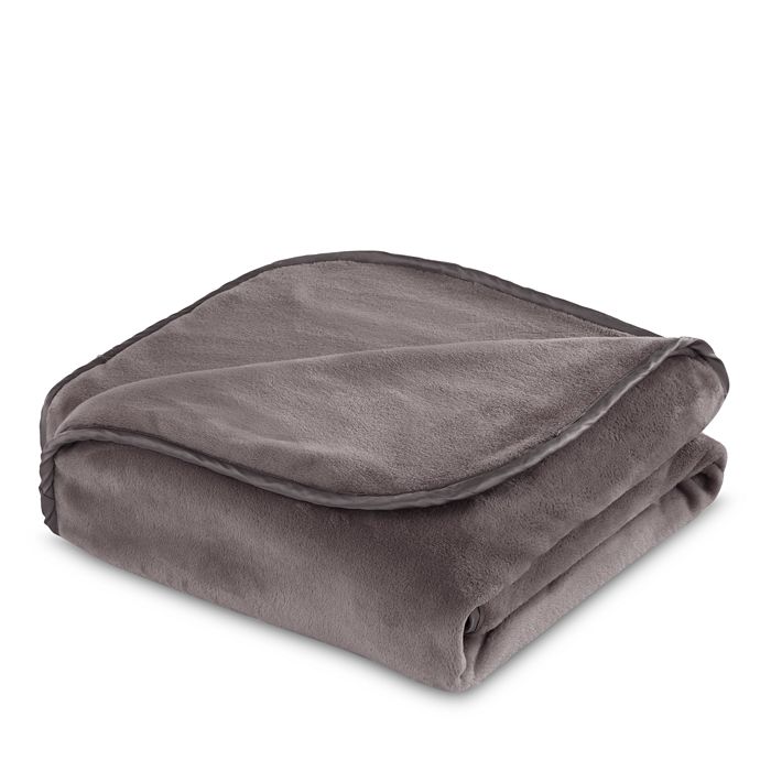 Vellux Heavy Weight 25-pound Weighted Blanket In Charcoal Gray