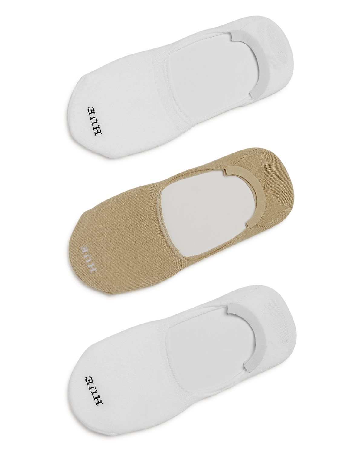 Photo 1 of Hue Women S Supersoft Sneaker Liners - 3 Pack Sandbar One-Size