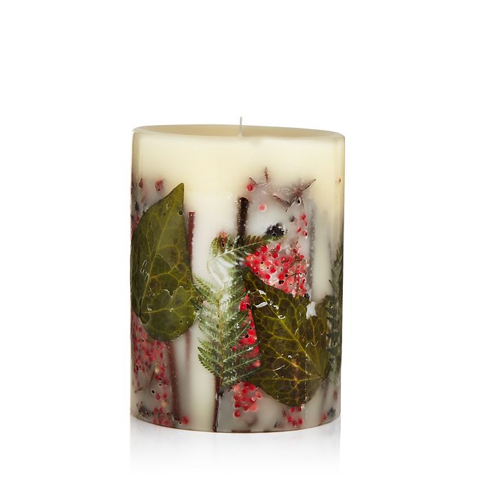 Rosy Rings - Red Currant & Cranberry 6.5" Round Candle