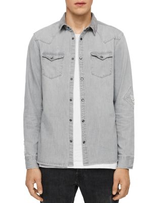 polo ralph lauren classic fit western shirt