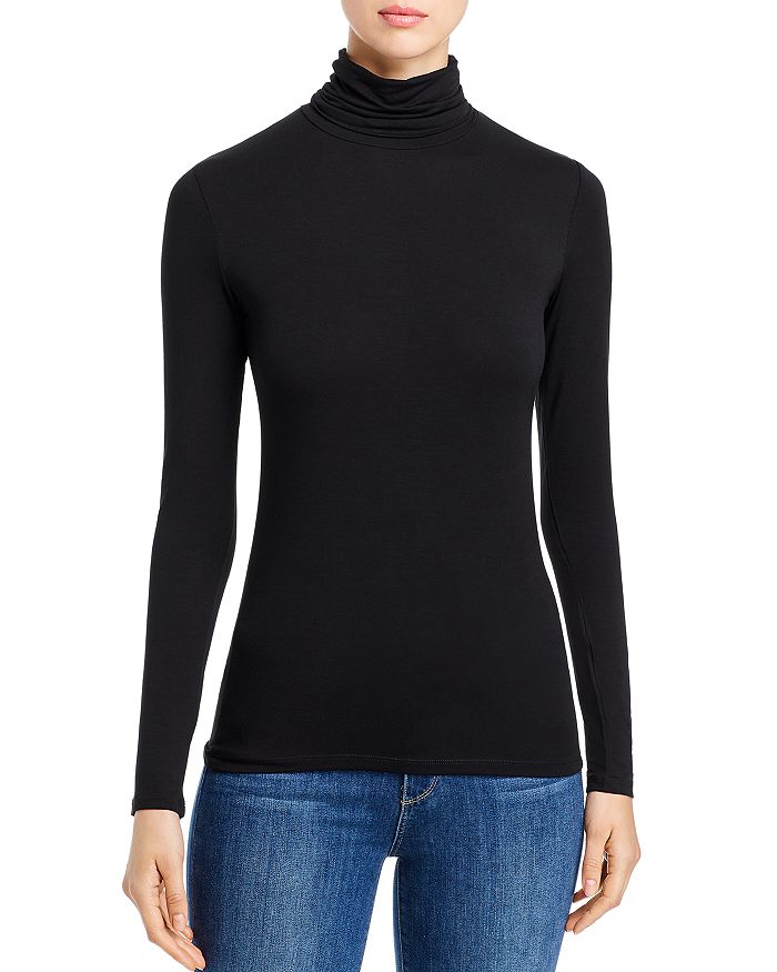 MAJESTIC TURTLENECK TEE,M001-FTS011M