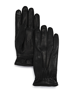 Ugg 3-Point Leather Gloves | Smart Closet