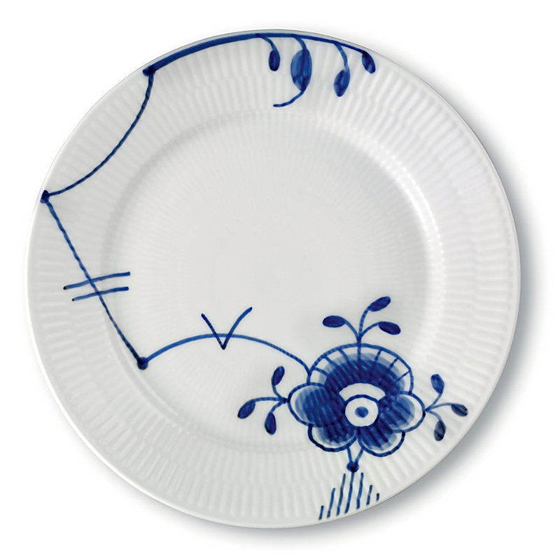 Royal Copenhagen Blue Fluted Mega Salad Plate #6