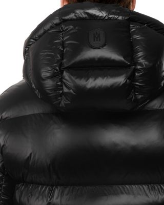 Lustrous Hooded Down Parka