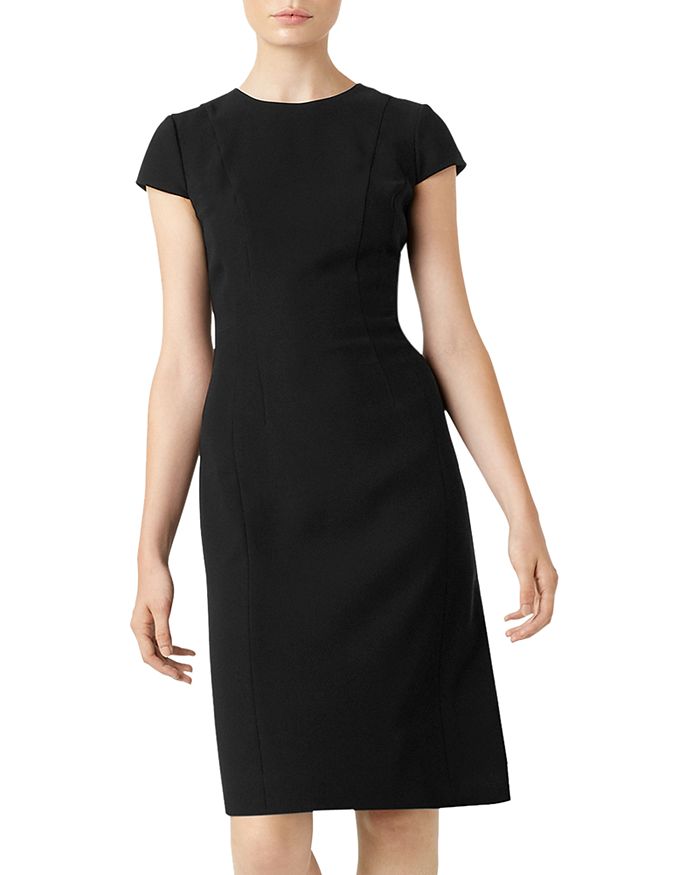 Hobbs London Kiera Sheath Dress In Black