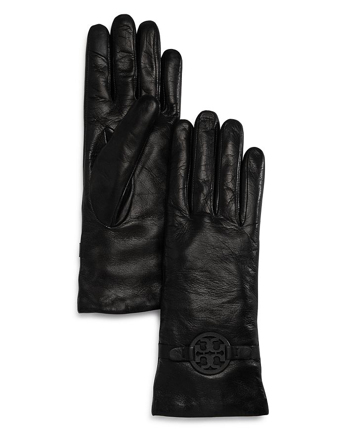 TORY BURCH MILLER LEATHER GLOVES,46591