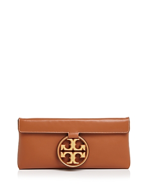 Tory Burch Miller Small Leather Clutch