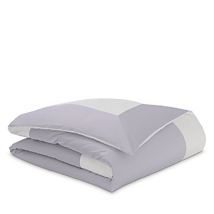 Riley Home Reversible Color-blocked Duvet Cover, Full/queen In Thistle