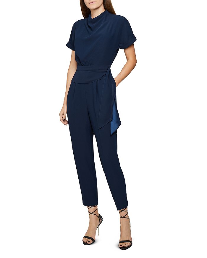 Reiss navy jumpsuit store