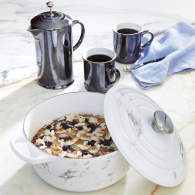 4.5 Qt. Marble Appliqu&amp;eacute; Round Dutch Oven - Exclusive