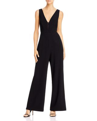 WAYF - Virgil Cutout Wide-Leg Jumpsuit