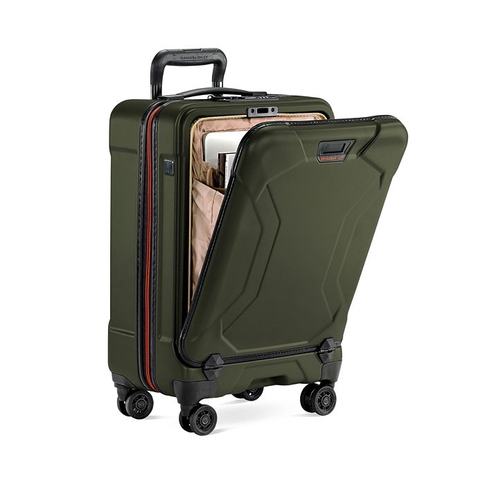 Shop Briggs & Riley The Torq Collection Domestic Carry-on Spinner In Hunter