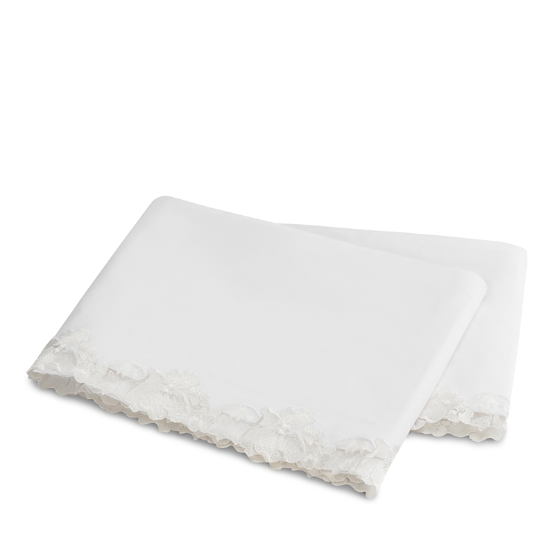 Matouk Virginia Flat Sheet, King In White
