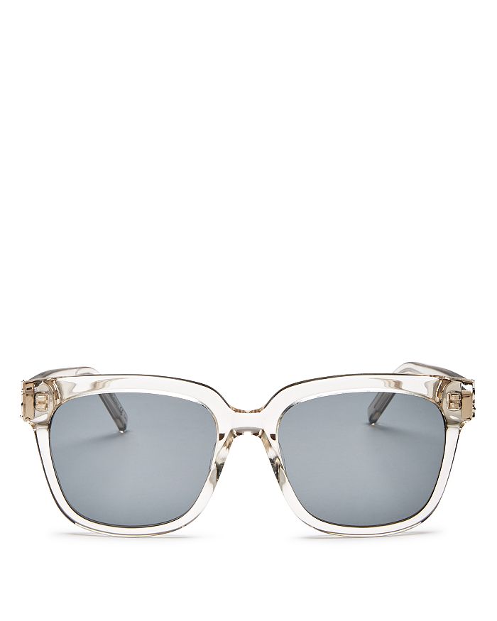 Saint Laurent Women's Square Sunglasses, 54mm | Bloomingdale's