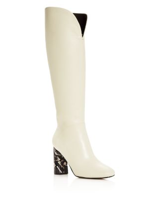 Sigerson morrison white boots deals