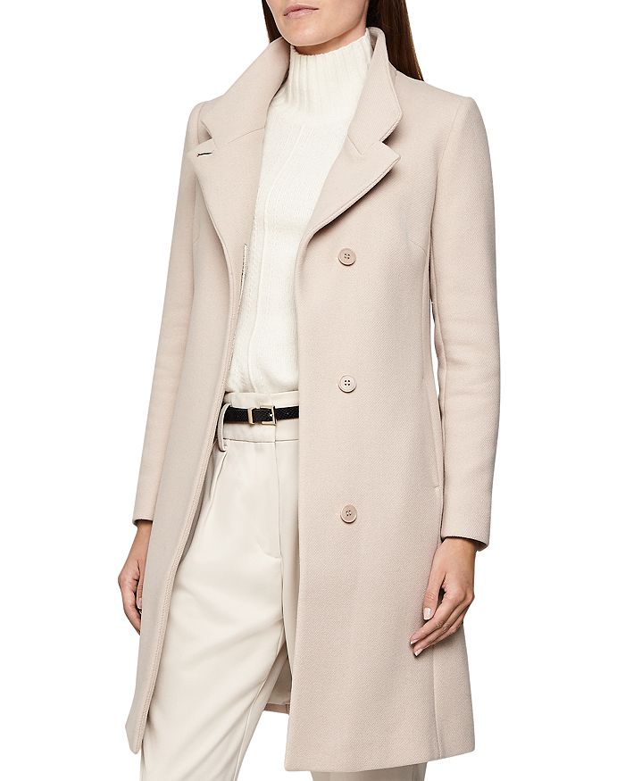 Reiss maya slim fit wool blend coat 2025